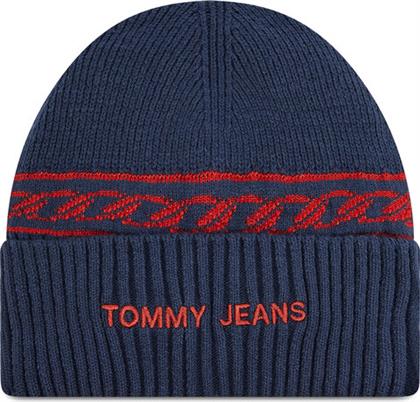 ΣΚΟΥΦΟΣ TJW FEMME BEANIE AW0AW10710 ΣΚΟΥΡΟ ΜΠΛΕ TOMMY JEANS