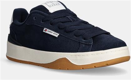 ΣΟΥΕΤ ΑΘΛΗΤΙΚΑ ΠΑΠΟΥΤΣΙΑ SKATER SNEAKER ΧΡΩΜΑ: ΝΑΥΤΙΚΟ ΜΠΛΕ, EM0EM01607 TOMMY JEANS