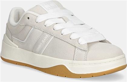 ΣΟΥΕΤ ΑΘΛΗΤΙΚΑ ΠΑΠΟΥΤΣΙΑ TJW SKATE SNEAKER ΧΡΩΜΑ: ΜΠΕΖ, EN0EN02808 TOMMY JEANS