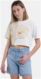SPLICED LOGO ΓΥΝΑΙΚΕΙΟ CROPPED T-SHIRT (9000102939-59040) TOMMY JEANS από το COSMOSSPORT