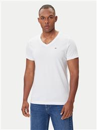 T-SHIRT DM0DM04410 ΛΕΥΚΟ REGULAR FIT TOMMY JEANS
