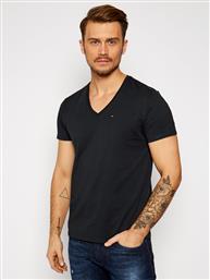 T-SHIRT DM0DM04410 ΜΑΥΡΟ REGULAR FIT TOMMY JEANS