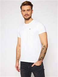 T-SHIRT DM0DM04411 ΛΕΥΚΟ REGULAR FIT TOMMY JEANS