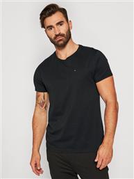 T-SHIRT DM0DM04411 ΜΑΥΡΟ REGULAR FIT TOMMY JEANS από το MODIVO