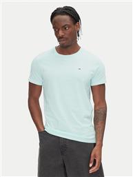 T-SHIRT DM0DM04411 ΠΡΑΣΙΝΟ SLIM FIT TOMMY JEANS