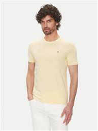 T-SHIRT DM0DM20363 ΚΙΤΡΙΝΟ SLIM FIT TOMMY JEANS