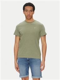 T-SHIRT DM0DM20377 ΠΡΑΣΙΝΟ SLIM FIT TOMMY JEANS