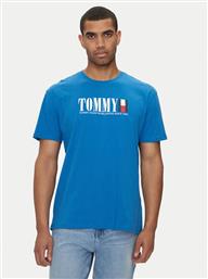 T-SHIRT DNA FLAG DM0DM18533 ΜΠΛΕ REGULAR FIT TOMMY JEANS