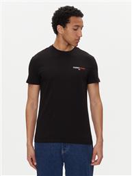 T-SHIRT DNA GRAPHIC DM0DM20815 ΜΑΥΡΟ REGULAR FIT TOMMY JEANS