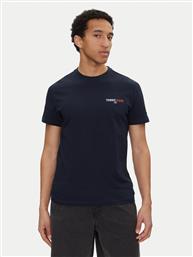 T-SHIRT DNA GRAPHIC DM0DM20815 ΣΚΟΥΡΟ ΜΠΛΕ REGULAR FIT TOMMY JEANS