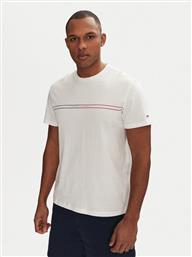 T-SHIRT ENTRY GRAPHIC DM0DM20779 ΛΕΥΚΟ SLIM FIT TOMMY JEANS