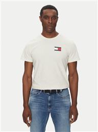 T-SHIRT ESSENTIAL DM0DM20740 ΜΠΕΖ SLIM FIT TOMMY JEANS