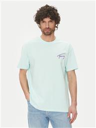 T-SHIRT FADED GRAPHIC DM0DM20768 ΠΡΑΣΙΝΟ RELAXED FIT TOMMY JEANS