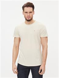 T-SHIRT JASPE DM0DM09586 ΜΠΕΖ SLIM FIT TOMMY JEANS