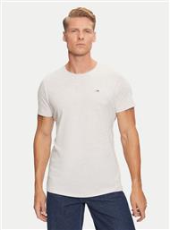 T-SHIRT JASPE DM0DM09586 ΓΚΡΙ SLIM FIT TOMMY JEANS