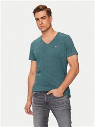 T-SHIRT JASPE DM0DM09587 ΠΡΑΣΙΝΟ SLIM FIT TOMMY JEANS