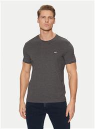 T-SHIRT JASPE DM0DM20363 ΓΚΡΙ SLIM FIT TOMMY JEANS