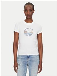 T-SHIRT ROMANCE DW0DW21342 ΕΚΡΟΥ SLIM FIT TOMMY JEANS