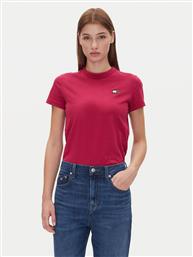 T-SHIRT TJW REG BADGE TEE DW0DW20153 ΡΟΖ REGULAR FIT TOMMY JEANS