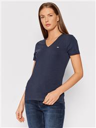 T-SHIRT TJW SKINNY STRETCH DW0DW09197 ΣΚΟΥΡΟ ΜΠΛΕ SLIM FIT TOMMY JEANS
