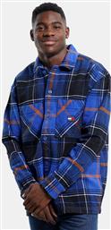TJM BRUSHED CHECK OVERSHIRT (9000160965-72066) TOMMY JEANS από το COSMOSSPORT