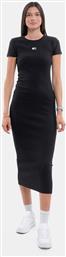 TJW BADGE RIB MIDI DRESS EXT (9000243734-1469) TOMMY JEANS
