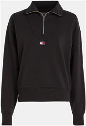 TJW BXY 1/4 ZIP XS BADGE (9000152486-1469) TOMMY JEANS