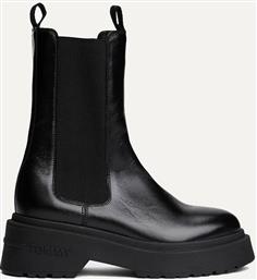 TJW CHUNKY SHINY LEATHER CHELSEA TOMMY JEANS