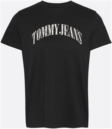 TJW REG FLORAL VARSITY TEE TOMMY JEANS