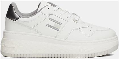 TJW RETRO BASKET FLATFORM METAL (9000201206-81056) TOMMY JEANS από το COSMOSSPORT