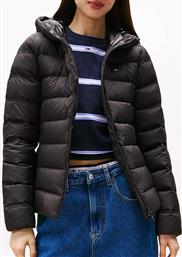 TJW SLIM HOOD PRNT DOWN JCKT EXT TOMMY JEANS
