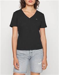 TJW SLIM SOFT V NECK TEE TOMMY JEANS