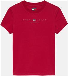 TJW SLIM TJ US LINEAR SS TEE TOMMY JEANS