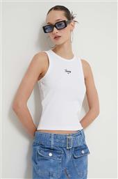 TOP ΧΡΩΜΑ: ΑΣΠΡΟ TOMMY JEANS