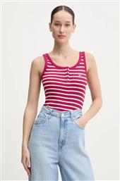 TOP ΧΡΩΜΑ: ΡΟΖ, DW0DW19492 TOMMY JEANS