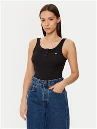 ΤΟΠ DW0DW19492 ΜΑΥΡΟ SLIM FIT TOMMY JEANS