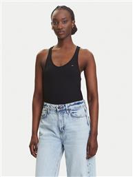 ΤΟΠ DW0DW20917 ΜΑΥΡΟ REGULAR FIT TOMMY JEANS
