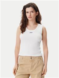 ΤΟΠ DW0DW21369 ΛΕΥΚΟ SLIM FIT TOMMY JEANS