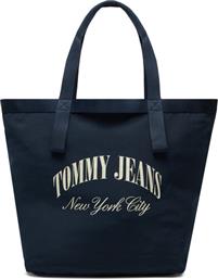 ΤΣΑΝΤΑ AW0AW15953 ΣΚΟΥΡΟ ΜΠΛΕ TOMMY JEANS