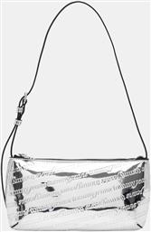 ΤΣΑΝΤΑ ΧΡΩΜΑ: ΑΣΗΜΙ, AW0AW18009 TOMMY JEANS