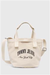 ΤΣΑΝΤΑ ΧΡΩΜΑ: ΜΠΕΖ, AW0AW16217 TOMMY JEANS