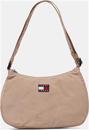 ΤΣΑΝΤΑ ΧΡΩΜΑ: ΜΠΕΖ, AW0AW17888 TOMMY JEANS