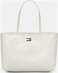 ΤΣΑΝΤΑ ΧΡΩΜΑ: ΜΠΕΖ, AW0AW18069 TOMMY JEANS