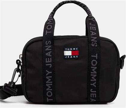 ΤΣΑΝΤΑ ΧΡΩΜΑ: ΜΑΥΡΟ, AW0AW17889 TOMMY JEANS
