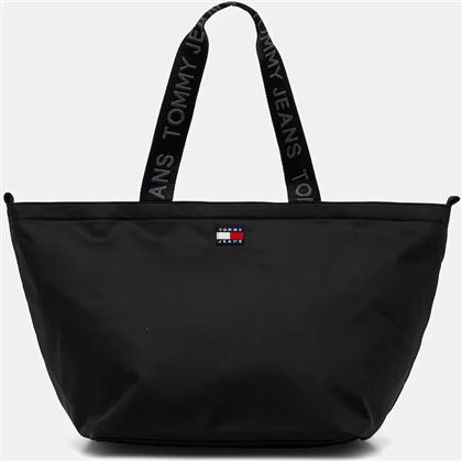 ΤΣΑΝΤΑ ΧΡΩΜΑ: ΜΑΥΡΟ, AW0AW17891 TOMMY JEANS