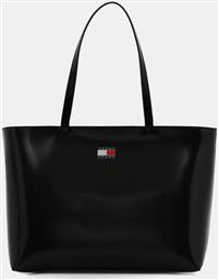 ΤΣΑΝΤΑ ΧΡΩΜΑ: ΜΑΥΡΟ, AW0AW18069 TOMMY JEANS