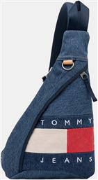 ΤΣΑΝΤΑ ΦΑΚΕΛΟΣ ΧΡΩΜΑ: ΜΠΛΕ, AM0AM13815 TOMMY JEANS