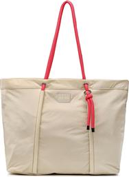 ΤΣΑΝΤΑ TJW BEACH SUMMER TOTE AW0AW14583 ΜΠΕΖ TOMMY JEANS