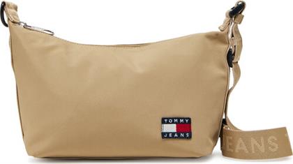 ΤΣΑΝΤΑ TJW ESS DAILY SHOULDER BAG AW0AW17287 ΜΠΕΖ TOMMY JEANS