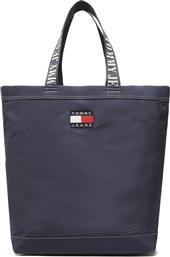 ΤΣΑΝΤΑ TJW HERITAHE TOTE AW0AW14960 ΣΚΟΥΡΟ ΜΠΛΕ TOMMY JEANS